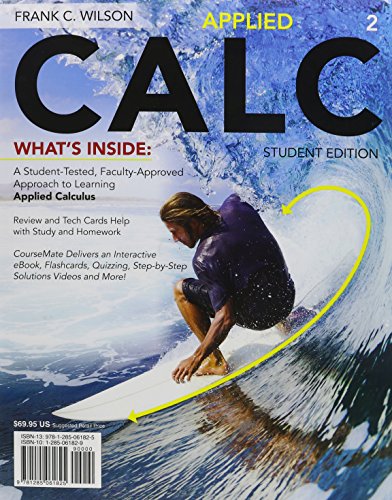 Bundle: Applied CALC, 2nd + CourseMate, 1 term (6 months) Printed Access Card + Enhanced WebAssign Printed Access Card for Pre-Calculus & College Algebra, Single-Term Courses