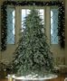 9' Downswept Hunter Fir Pre-Lit Artificial Christmas Tree - Multi Lights