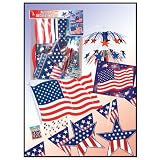 Beistle - 55935 - Patriots Decorating Kit - Pack of 6