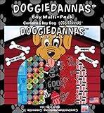 Carolina Doggiedannas for Scrapbooking, Boy, 5-Pack