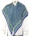 Scarf for Women Hand Painted Print Silk Square 44 x 44 inches (sqsrf052)