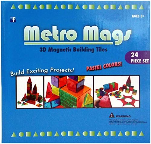 Metro Mags 24 pc Pastel
