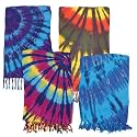 Spiral Tie-Dye Sarong