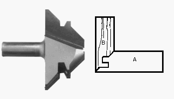 Whiteside - WS3362 - 2 45? Lock Miter