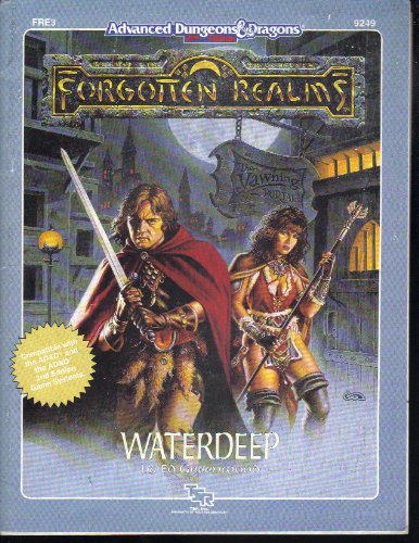 Cover image : Waterdeep/Fre3, No 9249 (Advanced Dungeons and Dragons Forgotten Realms)