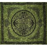 Web of Life Celtic Tapestry-Coverlet-Cotton Spread
