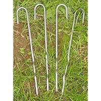 Deer Fence: Bottom Stakes 12 in Kinked Fence 30 pk