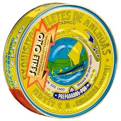 Anchovy Fillets in Olive Oil - Ortiz by ChefShop