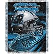 Carolina Panthers NFL Triple Woven Jacquard Throw (Spiral Series) (48x60")"