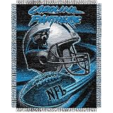 Carolina Panthers NFL Triple Woven Jacquard Throw (Spiral Series) (48"x60")