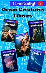 Ocean Creatures Library (A Set of 5 "I Love Reading" Level 2 Readers)