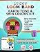 Loom Rubber Bands Kit Earth Tone And Skin Colors: 3,000pcs (6 Colors, 500 Each): Caramel, Peach, Coffee Brown, Crimson Red, Blonde, Salmon Pink. Great For Loom Figurines, People, Murals And Bracelets. Latex Free Loomy Bandz Refill - 1 Replacement Hook, 150 S-Clips - 100% Compatible With Other Brands Like Rainbow Loom Peg Board - Comes With 1-Year Risk Free Guarantee!