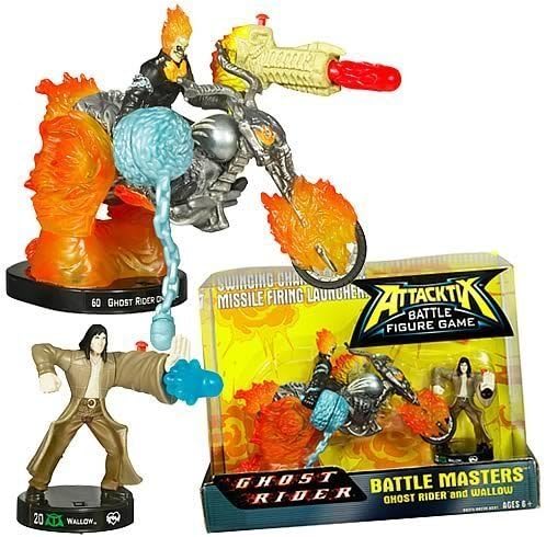 Attacktix Marvel Battle Masters Mega Ghost Rider & Wallow