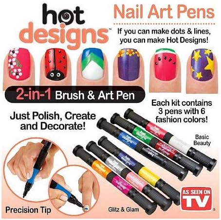Hot Designs Nail Art Pen