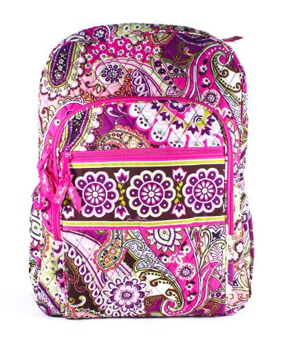 Vera Bradley Campus Backpack (Very Berry Paisley)