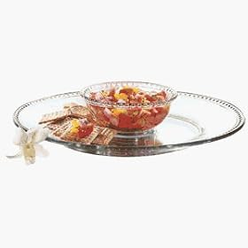 Anchor Hocking Olivia Chip 'N Dip Set Set by Anchor Hocking