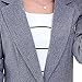 Women's Notch Collar Suits One Button Jacket Office Blazers My Wonderful World