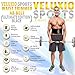 Veluxio Black Edition Waist Trimmer with Extra Lumbar Support