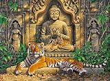 Clementoni - Puzzle - Tigers