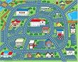 Driving Around Town Foldable Play Mat 60" x 48"