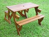FOLDING PICNIC PARK TABLE BENCH GARDEN FURNITURE