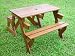 FOLDING PICNIC PARK TABLE BENCH GARDEN FURNITURE