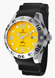Festina Men's 200M Sub Diver Watch 6691/3