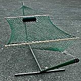 Seabreeze 15 Foot Hammock Stand - Dark Green
