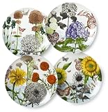 Rosanna Secret Garden Dessert Plates Set of 4