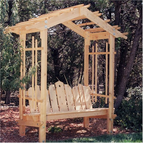 6 ft. Country Arbor with Full Seat - 7263