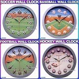 3D Innovative Sports PGA Golf Wall Clock