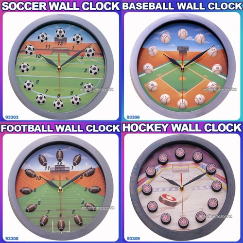 3D Innovative Sports PGA Golf Wall Clock