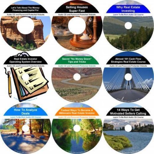 The Advanced No Money Down, Flexible Seller, Home Based Real Estate Mentoring System on 9 CDs