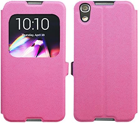 [nibaijing] Alcatel Idol 4 5.2 inches Case, BW Style High Quality Ultra-thin Stand Support PU Leather Case for Alcatel Idol 4 5.2 inches - Without Retail Package,Pink