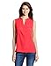 Calvin Klein Women's Mixed Media Top