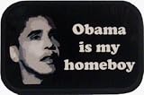 Mens OBAMA IS MY HOMEBOY Punk Rock Metal Belt Buckle