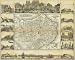 1853 LARGE CITY PLAN MAP HAVANA HABANA CUBA
