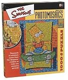 The Simpsons Photomosaics: Skateboarding Bart