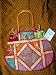 Womens Sari Handbag Multi Reds Bollywood Purse Boho