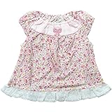 《H28年夏物》(日本製) Pample Mousse(パンプルムース) ドビー天竺Ptオーバーブラウス 80cm/PK NO.DP-62253