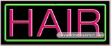 Hair Neon Sign (13H x 32L x 3D)