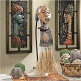 Mystic Tribal Elder's Mask Sculpture