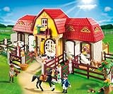 Playmobil - 5221 - Jeu de Construction - Haras avec Chevaux et Enclos