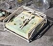 Antique White Luncheon Napkin Holder [Kitchen]
