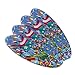 Kites Flying Riding The Wind Double-Sided Oval Nail File Emery Board Set 4 Pack
