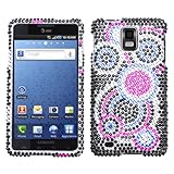 Bubble With Full Rhinestones Hard Protector Case Cover For Samsung Infuse 4 ....