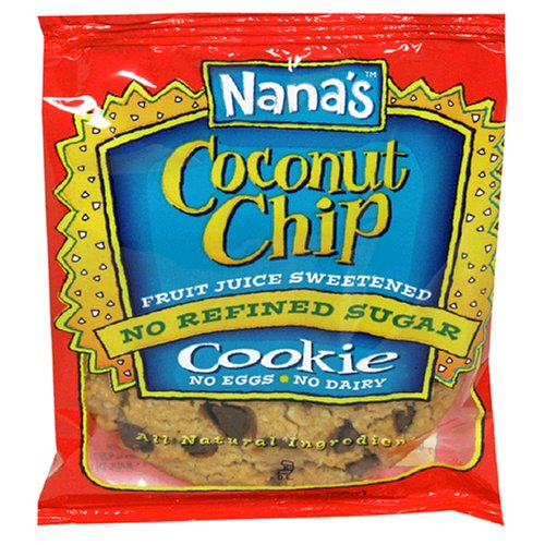 Nana's Coconut Chip Cookie, 3.5-Ounces (Pack of 12)