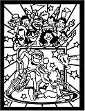 Coloring Board: Bike race
