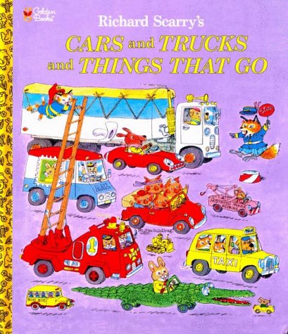 Cars and Trucks and Things That Go (Giant Little Golden Book)