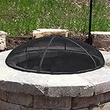 Sunnydaze Heavy Duty Fire Pit Spark Screen, 36 Inch Diameter